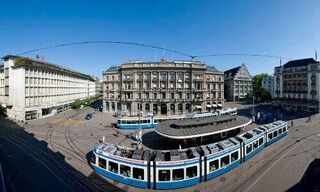 Zuerich's Paradeplatz (Image: Keystone)