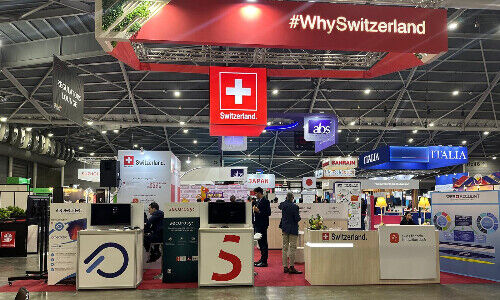 Swiss Pavilion at the Singapore Fintech Festival 2024 (Image: finews.asia)