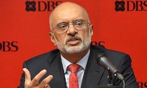 Piyush Gupta, CEO of Singapore-based bank DBS