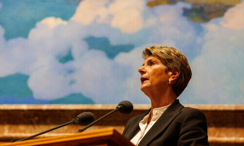 Karin Keller-Sutter, Swiss Finance Minister (Image: Swiss Parliament, Tim Loosli)