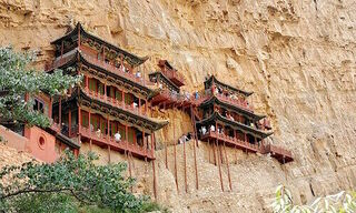 The Hanging Temple in China's Shanxi province (Image: Unsplash)