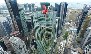 CapitaGreen (centre) Home to Schroders Singapore