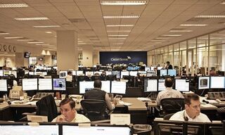 Credit Susse Trading Floor in New York (Image: Credit Suisse)