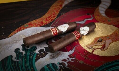 Year of the Snake Masterpiece Humidor by Davidoff. (Image: Courtesy)