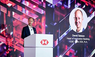 David Sabow, head of innovation banking, HSBC USA (Image: HSBC)