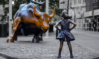 Fearless Girl in New York (Image: Shutterstock)