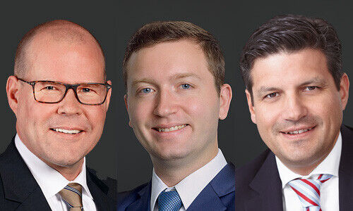 Markus Pfister, Sebastien Moretton, and Georg von Wattenwyl (Images: Vontobel)