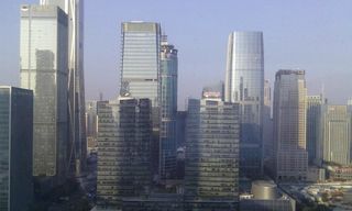 The CBD in Shenzen,China