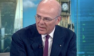 Mario Greco, CEO Zurich (Picture: Screenshot Bloomberg)