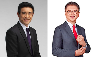 Han Kwee Juan (left) and Lim Him Chuan (right) (Image: DBS)