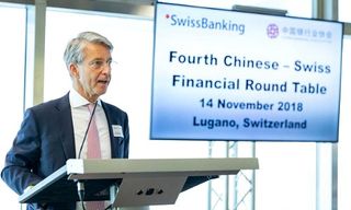 Herbert Scheidt, Chairman of the Swiss Bankers Association