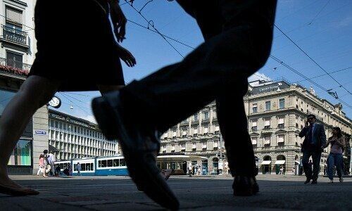 Paradeplatz in Zürich (Picture: Keystone)