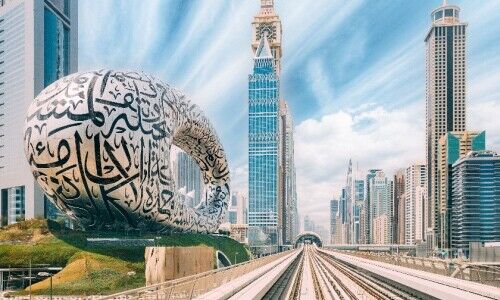 Metro railway in Dubai (Image: Shutterstock)
