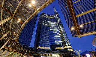 Unicredit's headquarters in Milano (Image: Keystone)