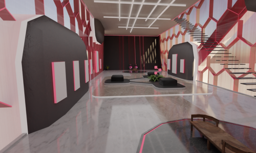 NFT Gallery at Sygnum's Metaverse Hub (Image: Courtesy)