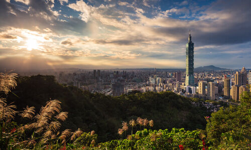 View of the center of Taipei and the Taipei 101 skyscraper (Image; Unsplash)