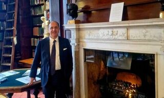 Speaker Adriano Lucatelli at the «Smoking Room» (Image: finews)