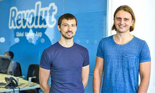 Revolut founders: Vlad Yatsenko and Nik Storonsky (from left, image: Revolut) 