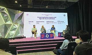 A panel at the Hong Kong Fintech Week 2024 (Image: finews)