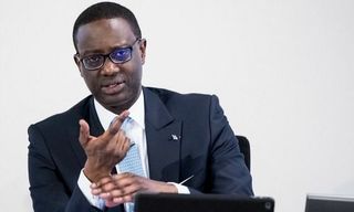 Outgoing CEO Tidjane Thiam