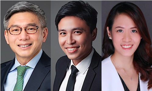 Ivan Goh, Donovan Goh and Shayna Mok (Image: Bank of Singapore)